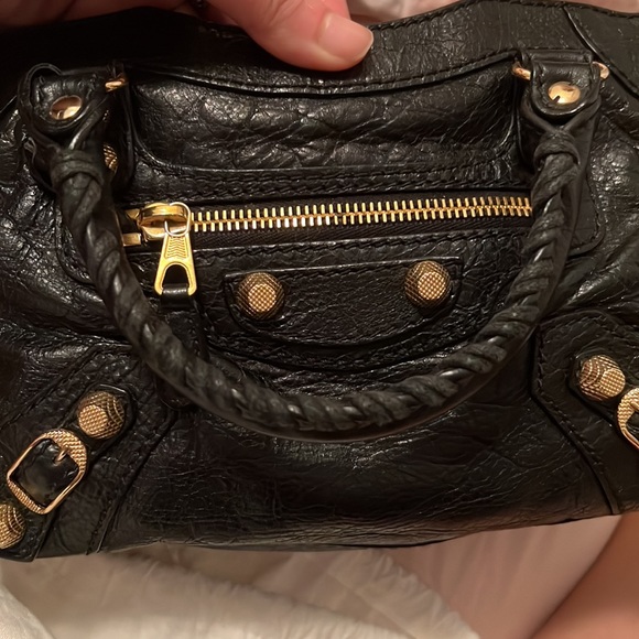 (SOLD) Balenciaga Mini City with gold hardware - Picture 8 of 12